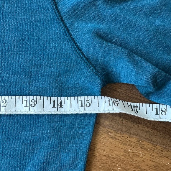 Smartwool Teal Crew Neck Top - Picture 4 of 9